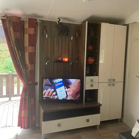 Mobile Home Chalet Luxe Saint-Chéron Extérieur photo